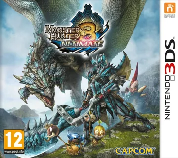 Monster Hunter 3 Ultimate (Europe)(En,Fr,Ge,It,Es) box cover front